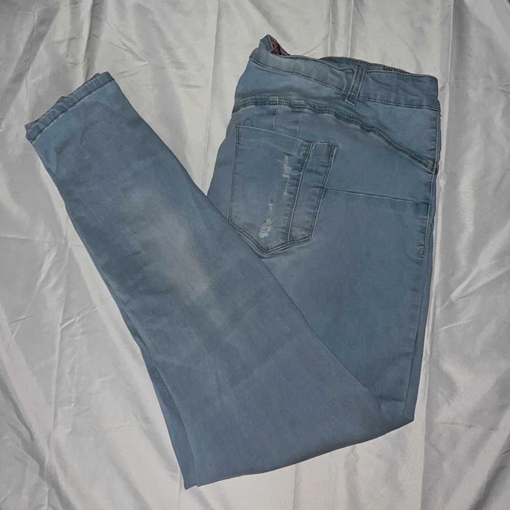 WAX Jean 'Butt I Love You' Women's Lifting High-Rise Jeans Size 22